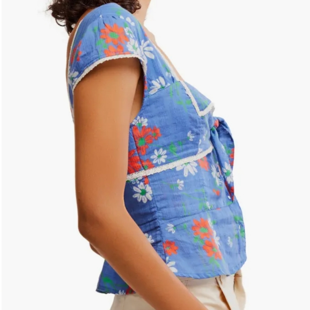 NWT Free People Call Me Baby Shirt - Picture 3 of 4